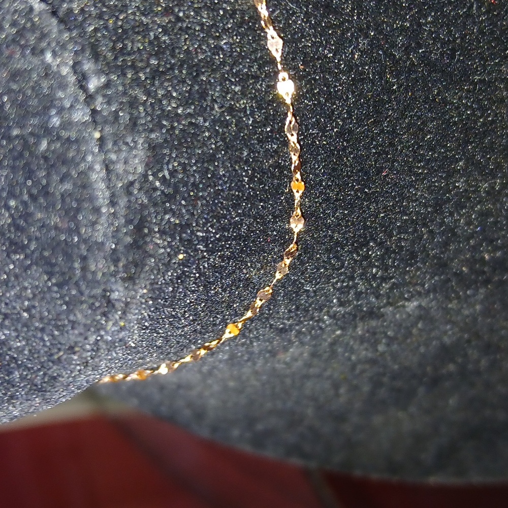 10Kt Rose Gold Mirror Accent Bracelet - Picture 10 of 10